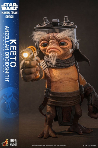 Star Wars: The Mandalorian & Grogu Life-Size Masterpiece Life-Size Figure Keeto (Anzellan Droidsmith) 26 cm [1]