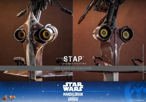 Star Wars: The Mandalorian & Grogu Movie Masterpiece Accessory 1/6 STAP 32 cm [12]