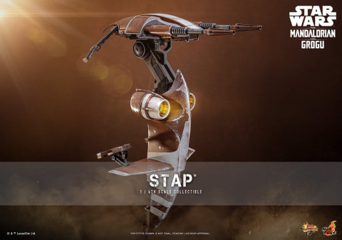 PRECOMENZI - Star Wars: The Mandalorian & Grogu Movie Masterpiece Accessory 1/6 STAP 32 cm
