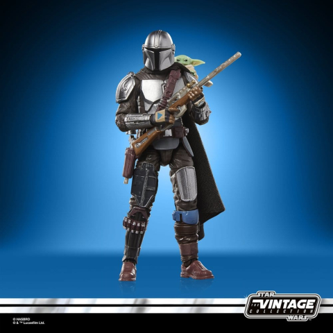 Star Wars: The Mandalorian & Grogu Vintage Collection Action Figure The Mandalorian & Grogu 10 cm [5]