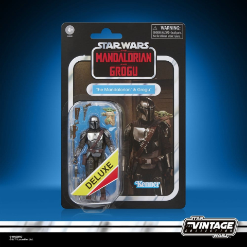 Star Wars: The Mandalorian & Grogu Vintage Collection Action Figure The Mandalorian & Grogu 10 cm [1]