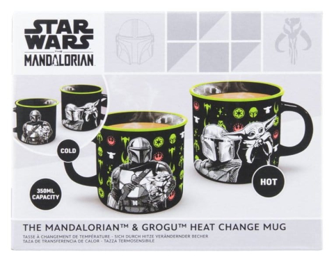 Star Wars: The Mandalorian Heat Change Mug Mandalorian and Grogu [1]