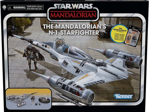 Star Wars figurine - Star Wars - The Mandalorian N-1 Starfighter Vintage Collection