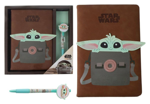PRECOMENZI - Star Wars The Mandalorian Stationery Set Grogu