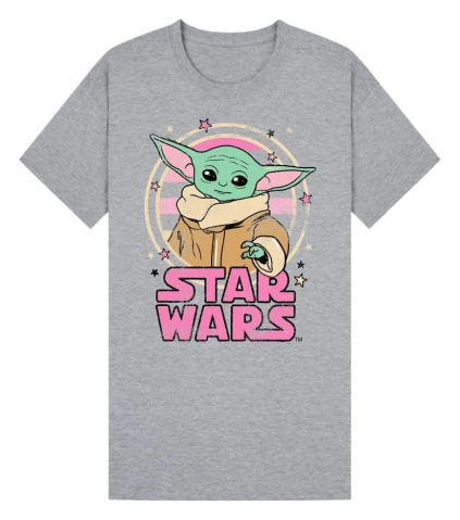 Fashion & Accessories - Star Wars The Mandalorian T-Shirt Grogu Pose Size S