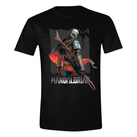 Fashion & Accessories - Star Wars The Mandalorian T-Shirt Mando Pose Size XL