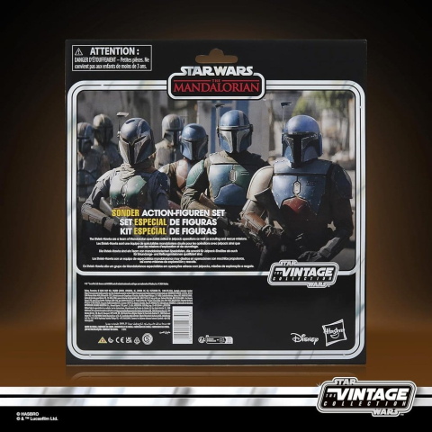 Star Wars The Mandalorian Vintage Collection Action Figure 4-Pack Mandalorian Shriek-Hawk 10 cm [7]