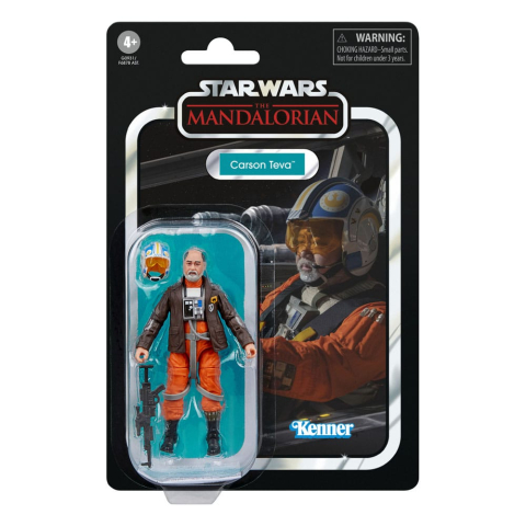PRECOMENZI - Star Wars: The Mandalorian Vintage Collection Action Figure Carson Teva 10 cm