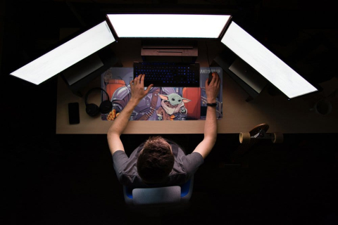 Star Wars The Mandalorian XL Mouse Mat The Child 80 x 35 cm [4]