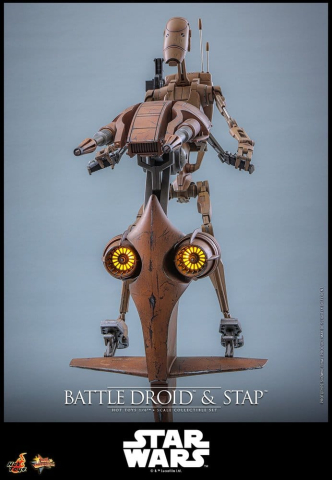 Star Wars: The Phantom Menace Movie Masterpiece Action Figure Set 1/6 Battle Droid & STAP 32 cm [1]
