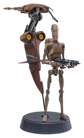 Star Wars: The Phantom Menace Movie Masterpiece Action Figure Set 1/6 Battle Droid & STAP 32 cm [15]