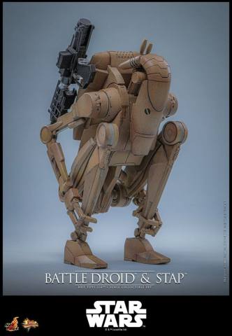 Star Wars: The Phantom Menace Movie Masterpiece Action Figure Set 1/6 Battle Droid & STAP 32 cm [3]