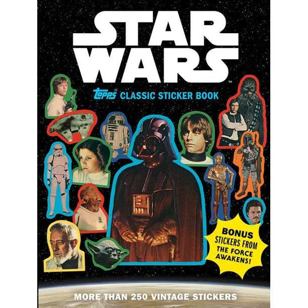 Pop Culture - Star Wars Topps Classic Sticker Book
