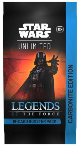 Star Wars Unlimited - Star Wars Unlimited – Carbonite Booster Pack (Legends of the Force, editie limitata)