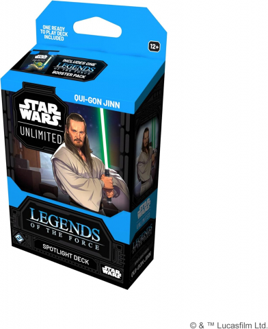Star Wars Unlimited - Star Wars Unlimited – Legends of the Force Spotlight Deck (Qui-Gon Jinn / Darth Maul)