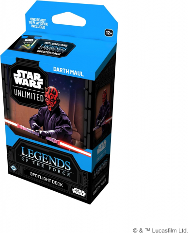 Star Wars Unlimited - Star Wars Unlimited – Legends of the Force Spotlight Deck (Qui-Gon Jinn / Darth Maul)