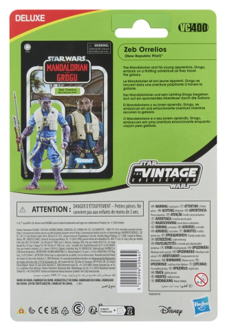 Star Wars Vintage Collection Zeb Orrelios New Republic Pilot - Figurina 10 cm [2]