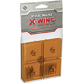 Accesorii pentru boardgames - Star Wars X-Wing: Orange Bases and Pegs Expansion Pack