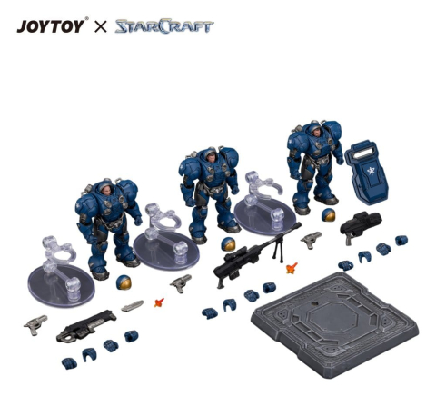 StarCraft Figure Set Terran Marine [4]