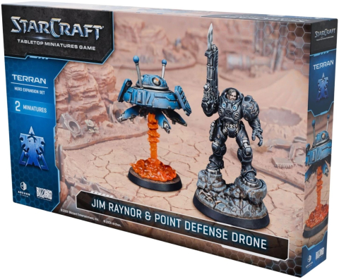 Noutati - StarCraft Jim Raynor & Point Defense Drone - Extensie Terran