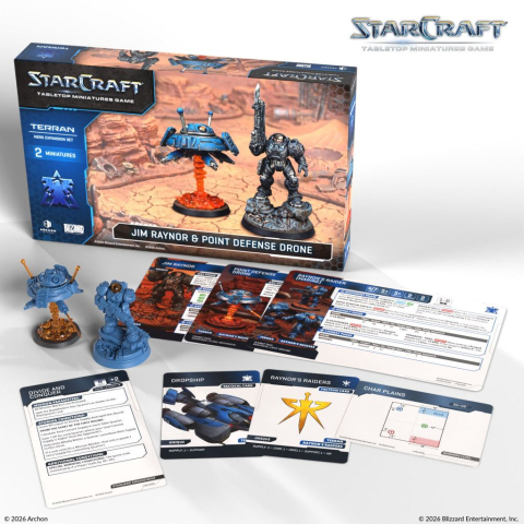 StarCraft Jim Raynor & Point Defense Drone - Extensie Terran [2]