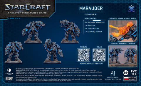 StarCraft Marauder - Extensie cu 4 Miniaturi Terran [1]