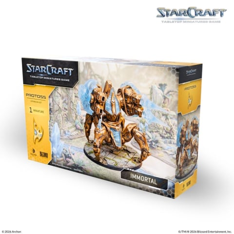 Board Games - StarCraft Protoss Immortal Expansion Set - Miniatura Archon Studio