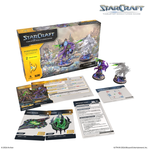StarCraft Protoss Zeratul Hero Expansion Set - 2 Miniaturi - Engleza [1]