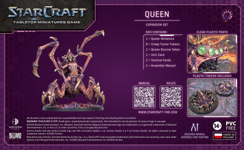 StarCraft Queen - Extensie cu Miniatura Zerg si Creep Tumor [1]