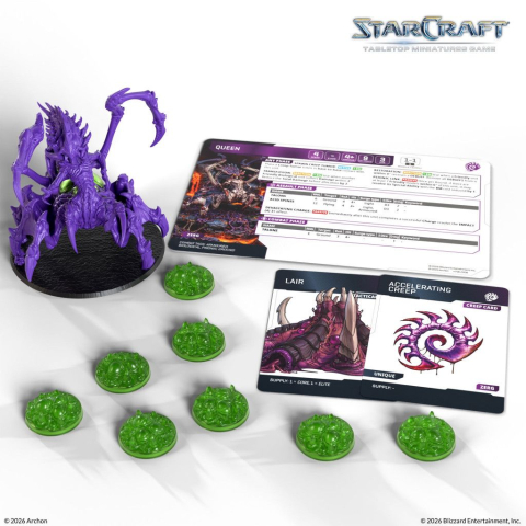 StarCraft Queen - Extensie cu Miniatura Zerg si Creep Tumor [2]