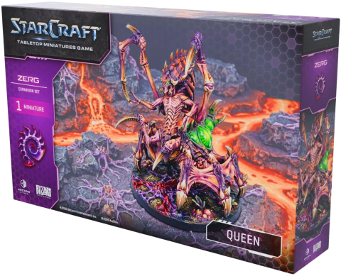 Noutati - StarCraft Queen - Extensie cu Miniatura Zerg si Creep Tumor