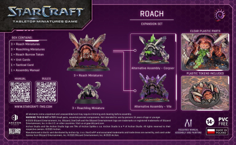 StarCraft Roach - Extensie cu 6 Miniaturi Zerg [1]