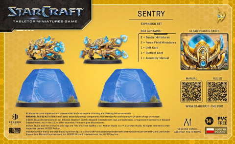 StarCraft Sentry - Extensie cu Miniaturi Protoss si Force Field [1]
