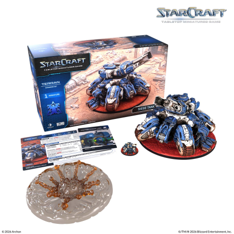 StarCraft Terran Siege Tank Expansion Set - Miniatura Tanc de Asediu [1]