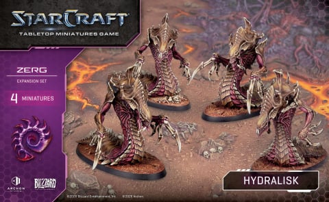 Noutati - StarCraft The Miniatures Game - Zerg Hydralisk Expansion Set
