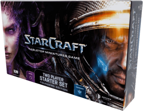 Board Games - StarCraft Two Player Starter Set Founders Edition - Joc cu Miniaturi