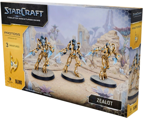 Noutati - StarCraft Zealot - Extensie cu 3 Miniaturi Protoss