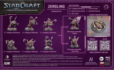 StarCraft Zergling - Extensie cu 18 Miniaturi Zerg [1]