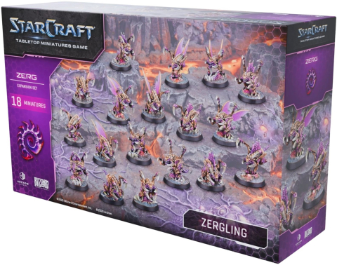 Board Games - StarCraft Zergling - Extensie cu 18 Miniaturi Zerg