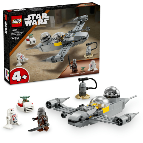 LEGO Star Wars - LEGO Star Wars Nava de lupta stelara N-1 a lui Mando si Grogu 75410