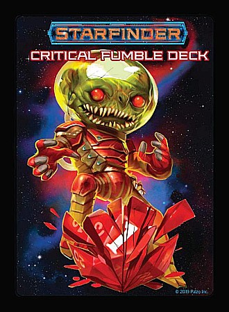 Board Games - Starfinder Critical Fumble Deck