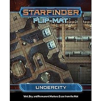 Accesorii pentru boardgames - Starfinder Flip-Mat: Undercity