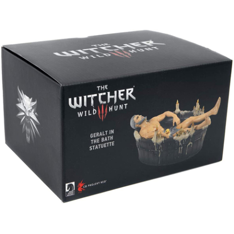 Figurine diverse - Statue The Witcher 3: Wild Hunt – Geralt in the Bath (9 cm)