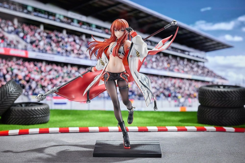 PRECOMENZI - Steins;Gate PVC Figure 1/7 Kurisu Makise: Racing Ver. 24 cm