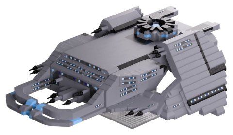 Stellaris Brickset Mammalian Science Ship [1]