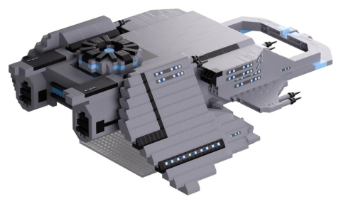 Jucarii - Stellaris Brickset Mammalian Science Ship