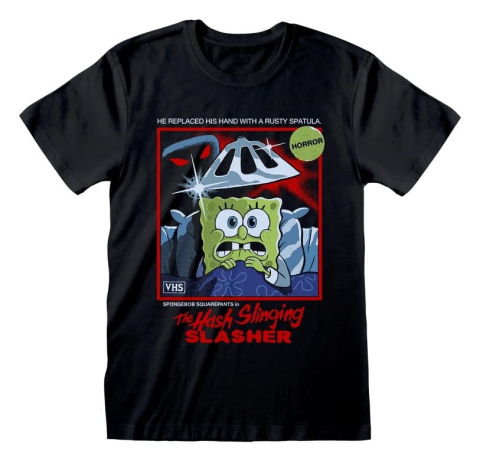 Fashion & Accessories - Steven Rhodes x SpongeBob SquarePants T-Shirt The Hash Slinging Black Size S