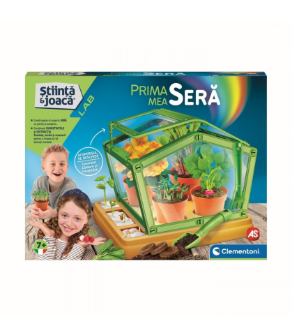Jocuri si jucarii - Stiinta si Joaca Prima Mea Sera AS kit experimente agricultura copii