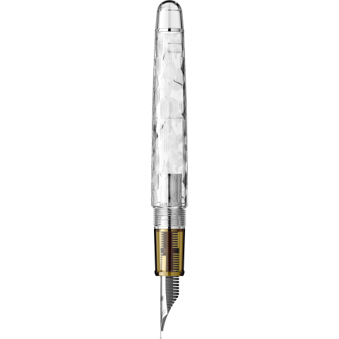 Stilou Platinum #3776 Century Fuji Unkei Unkai RHT, peniță EF aur 14K [1]