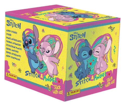PRECOMENZI - Stitch & Angel Sticker Collection Display (36)